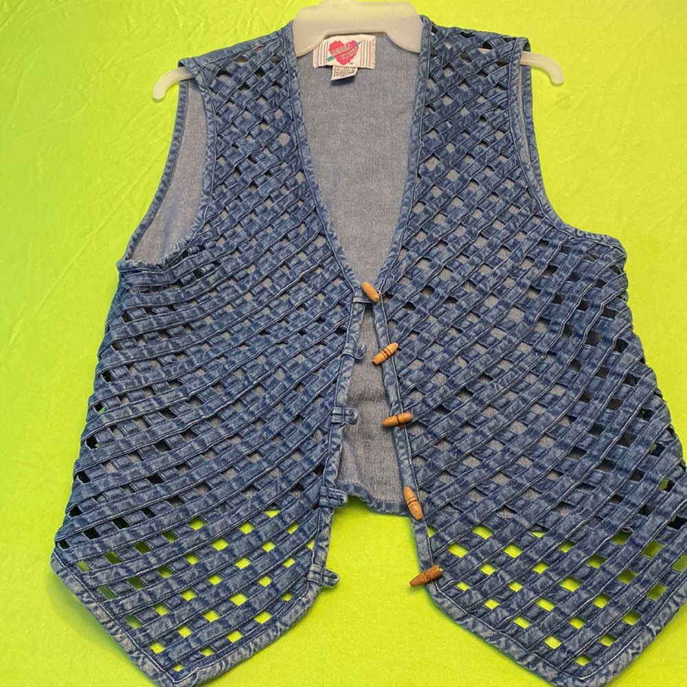 Denim vest